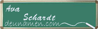 Ava Schardt Visitenkarte